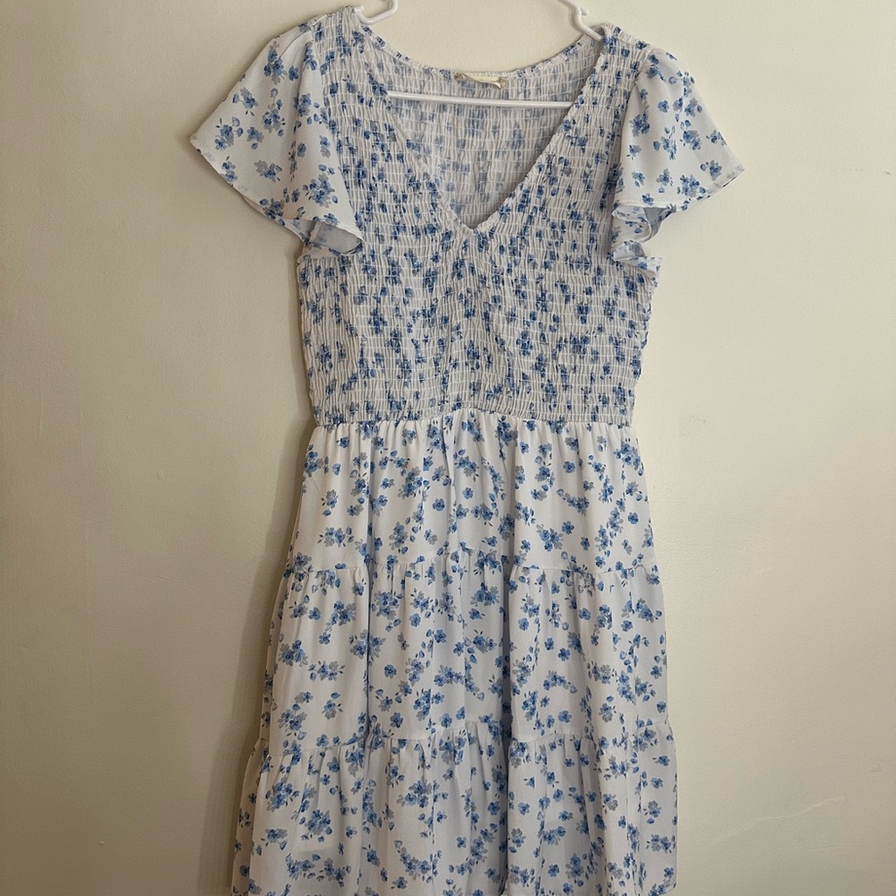 Altar'd State Blue Floral Dress - Picture 5 of 8